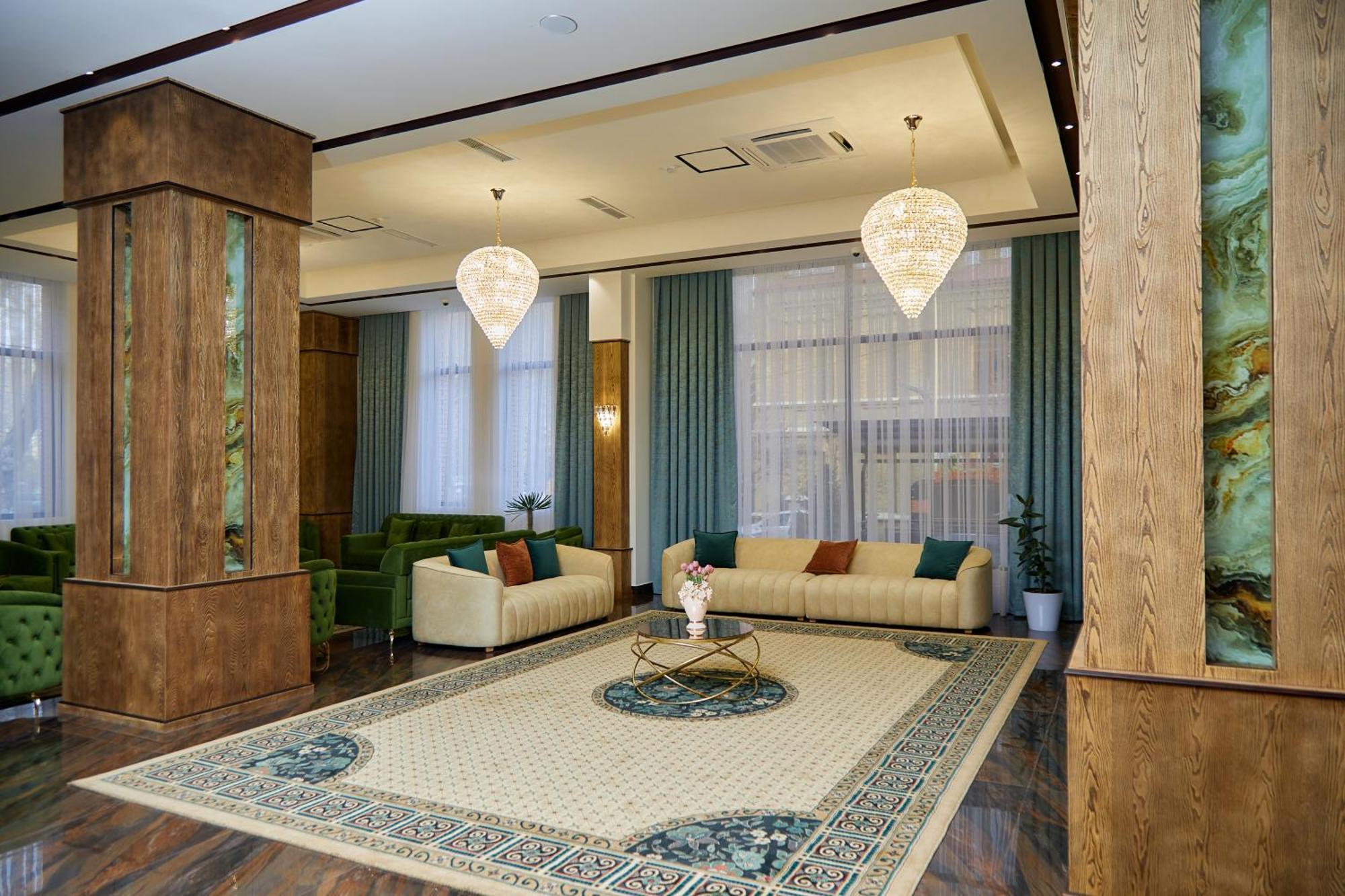 Grand Plaza Hotel Samarkand Exterior foto